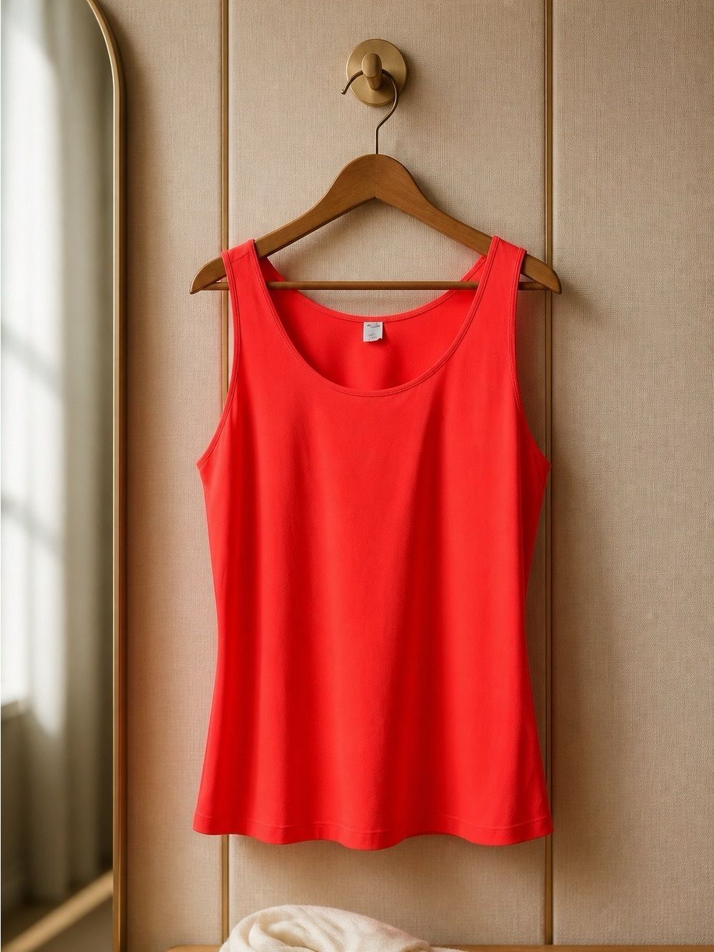 Women's Xersion Performance Wear Electric Coral Sleeveless Tank Top